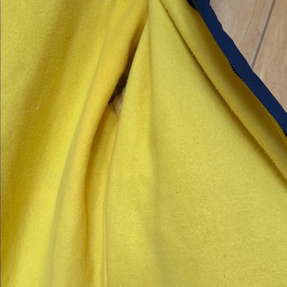 Bimini Bay outfitters Blue fishing Jacket Yellow fleece Interior hood men’s XL - Picture 6 of 10